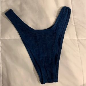 Aerie blue bathing suit bottoms